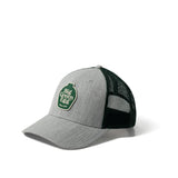 gray trucker hat