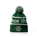 Big green egg green beanie with pom