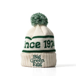 Big Green Egg white beanie