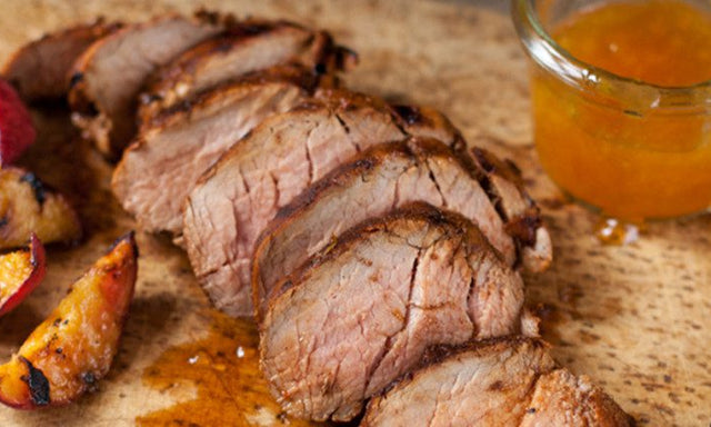 Bourbon Glazed Pork Tenderloin - Image