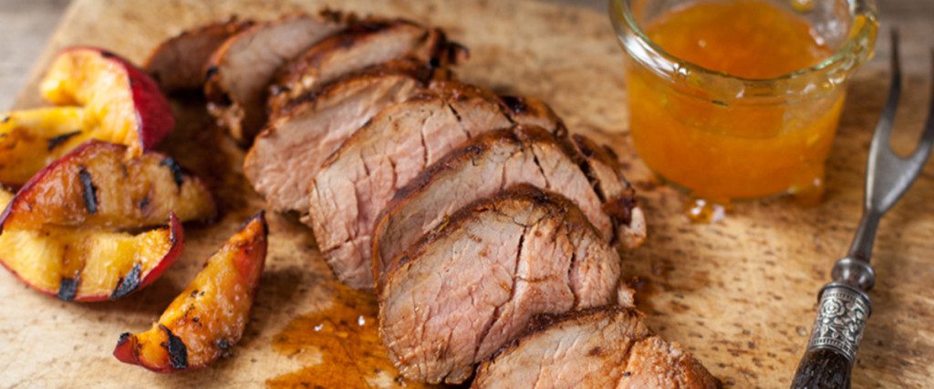 Bourbon Glazed Pork Tenderloin