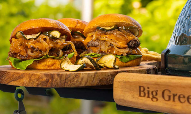 Caramelized Sweet Onion Smash Burger - Image