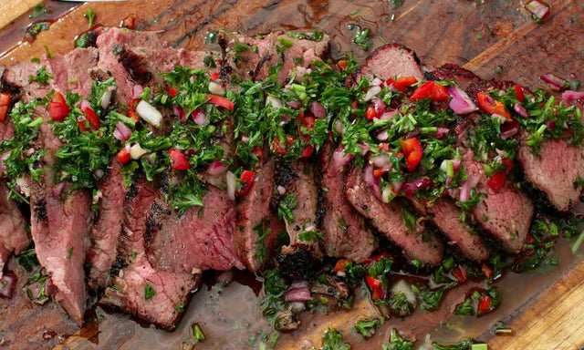 Reverse Sear Tri-Tip With Chimichurri