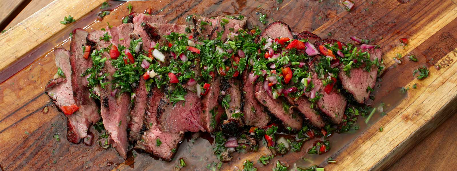 Reverse Sear Tri-Tip With Chimichurri