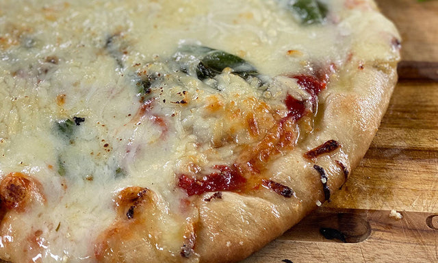 Cheesy Mushroom Pizza