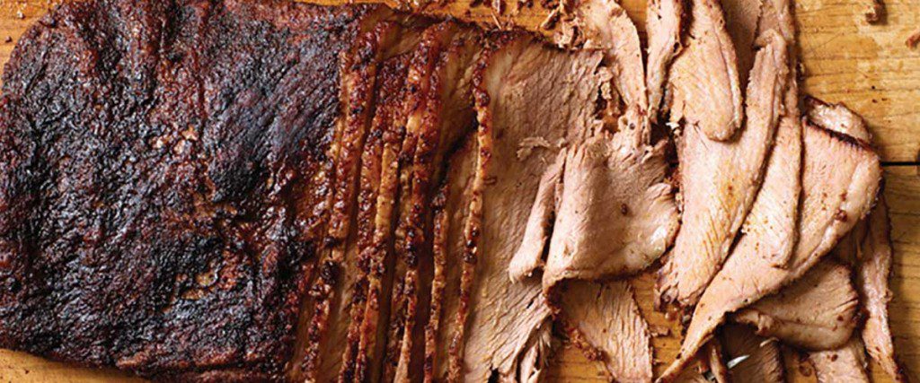 Smoked Flat-Cut Brisket with Coffee