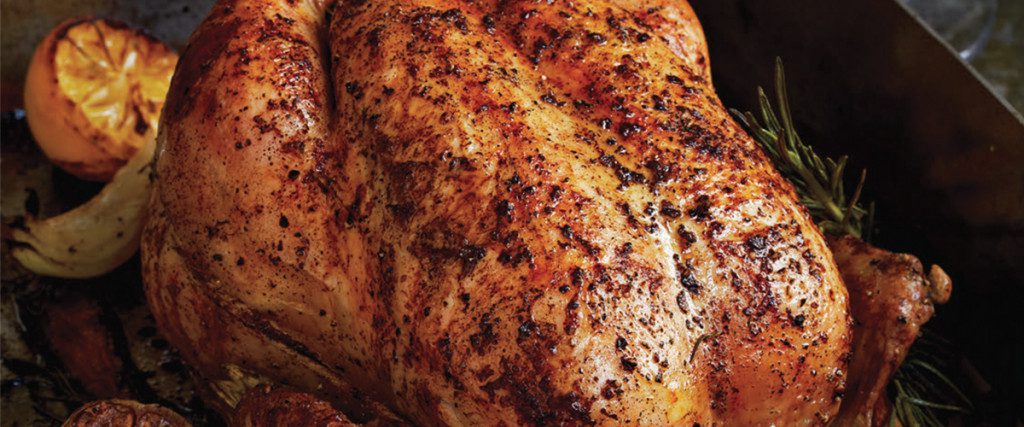 Roast Chicken With Lemon And Garlic