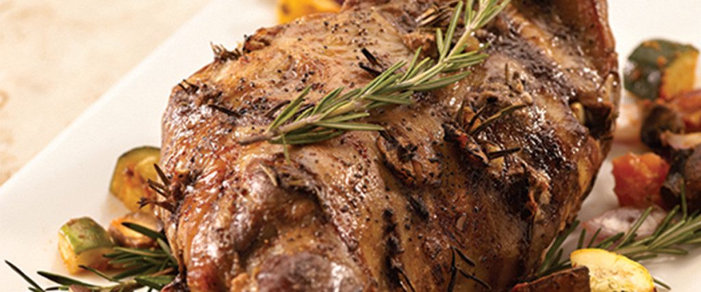 Slow Roasted Leg Of Lamb