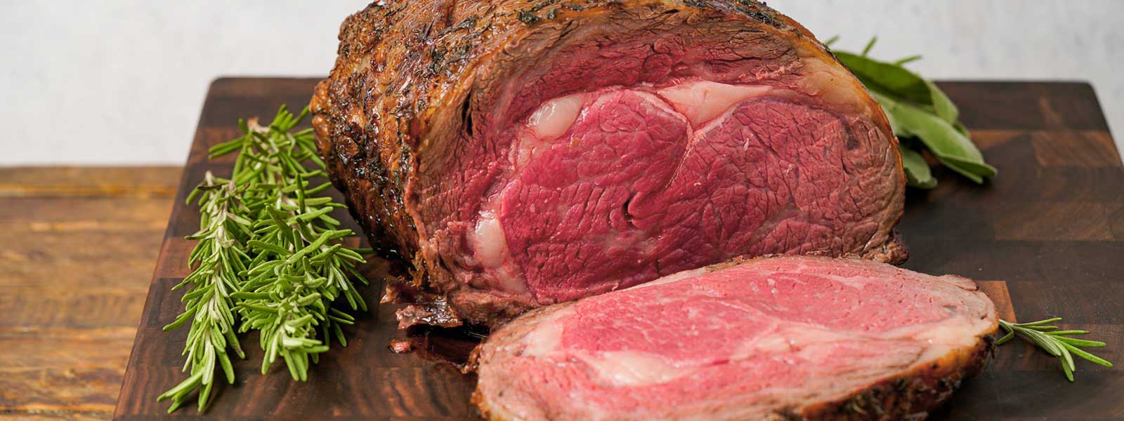 Herbed Butter Prime Rib