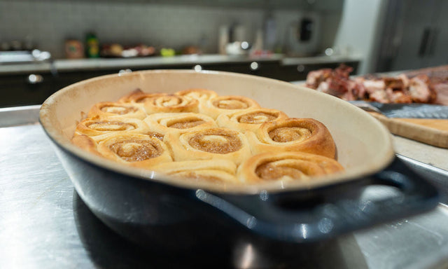 Pork Belly Cinnamon Rolls