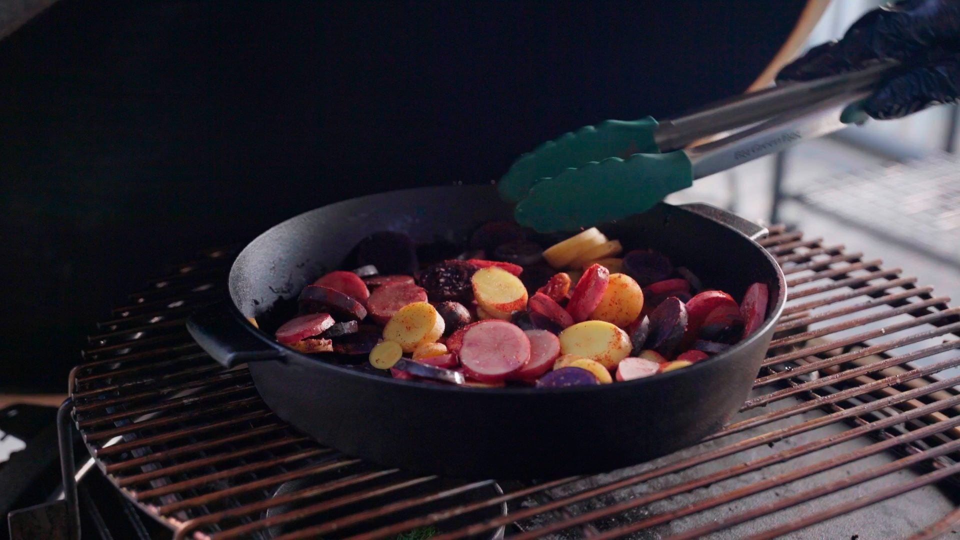 Grilled Fingerling Potatoes