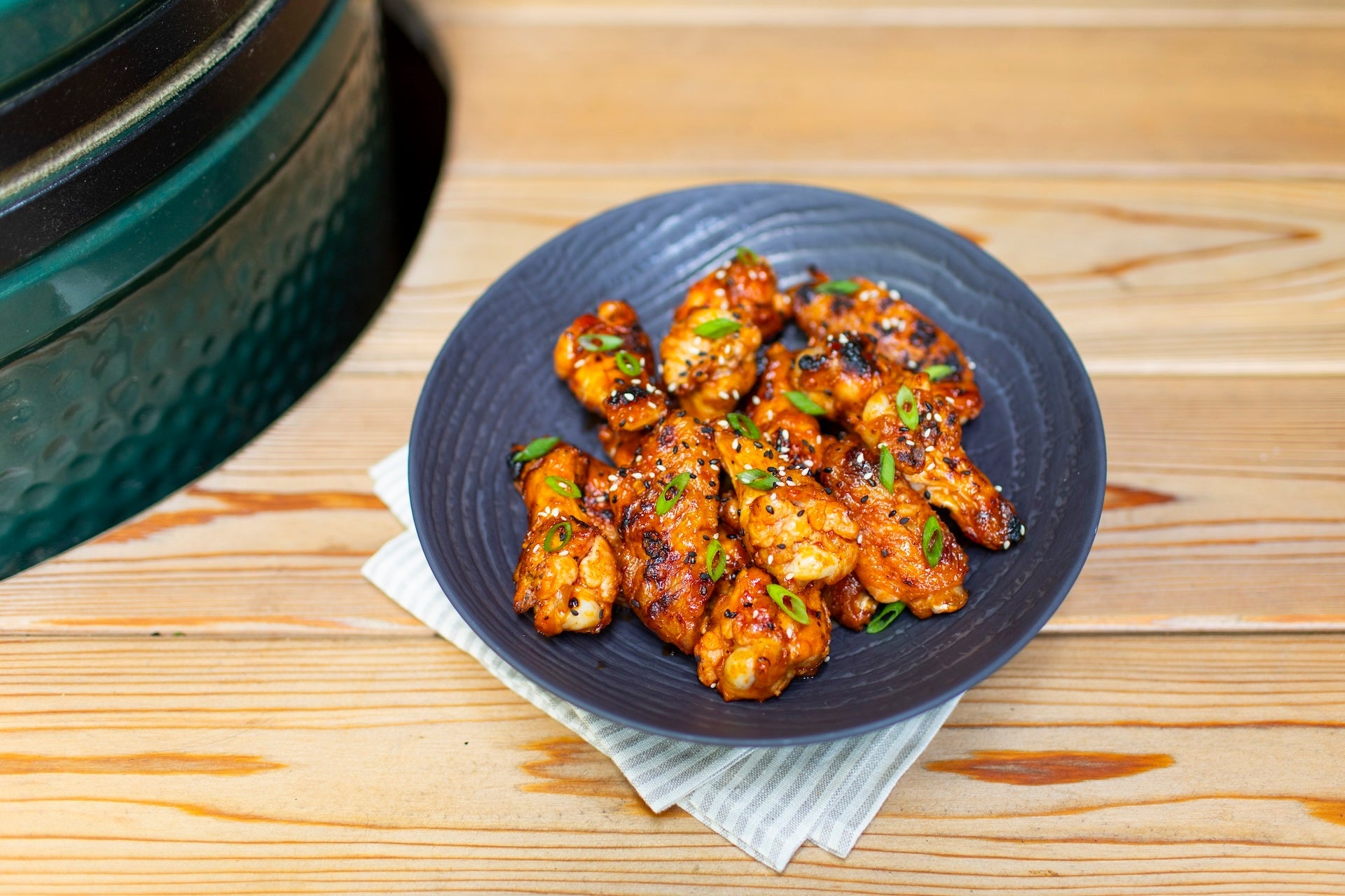 Grilled Gochujang Chicken Wings
