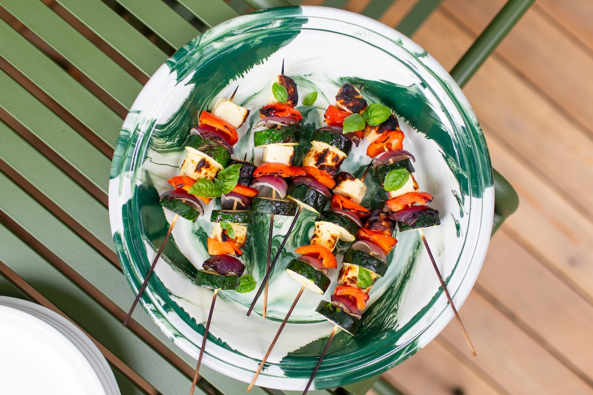 Halloumi Skewers