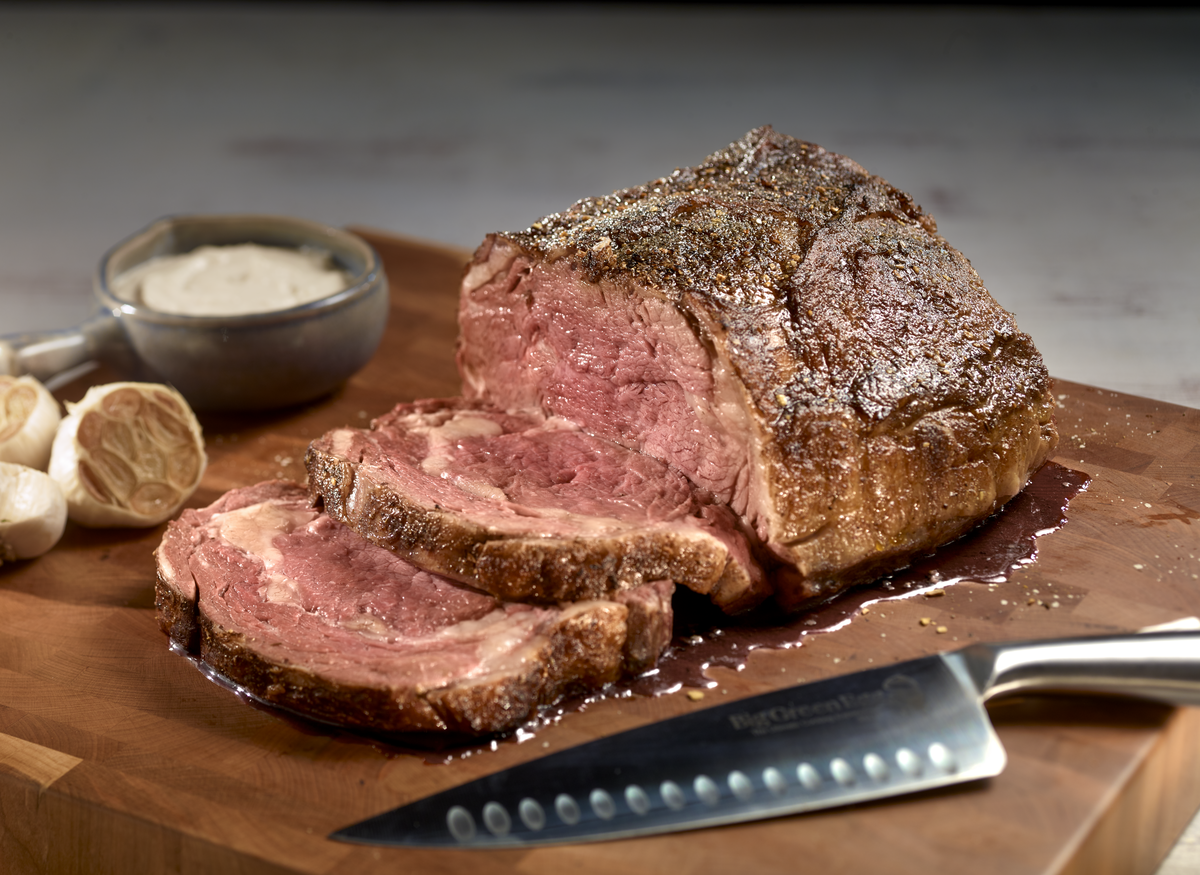 Herbed Butter Prime Rib