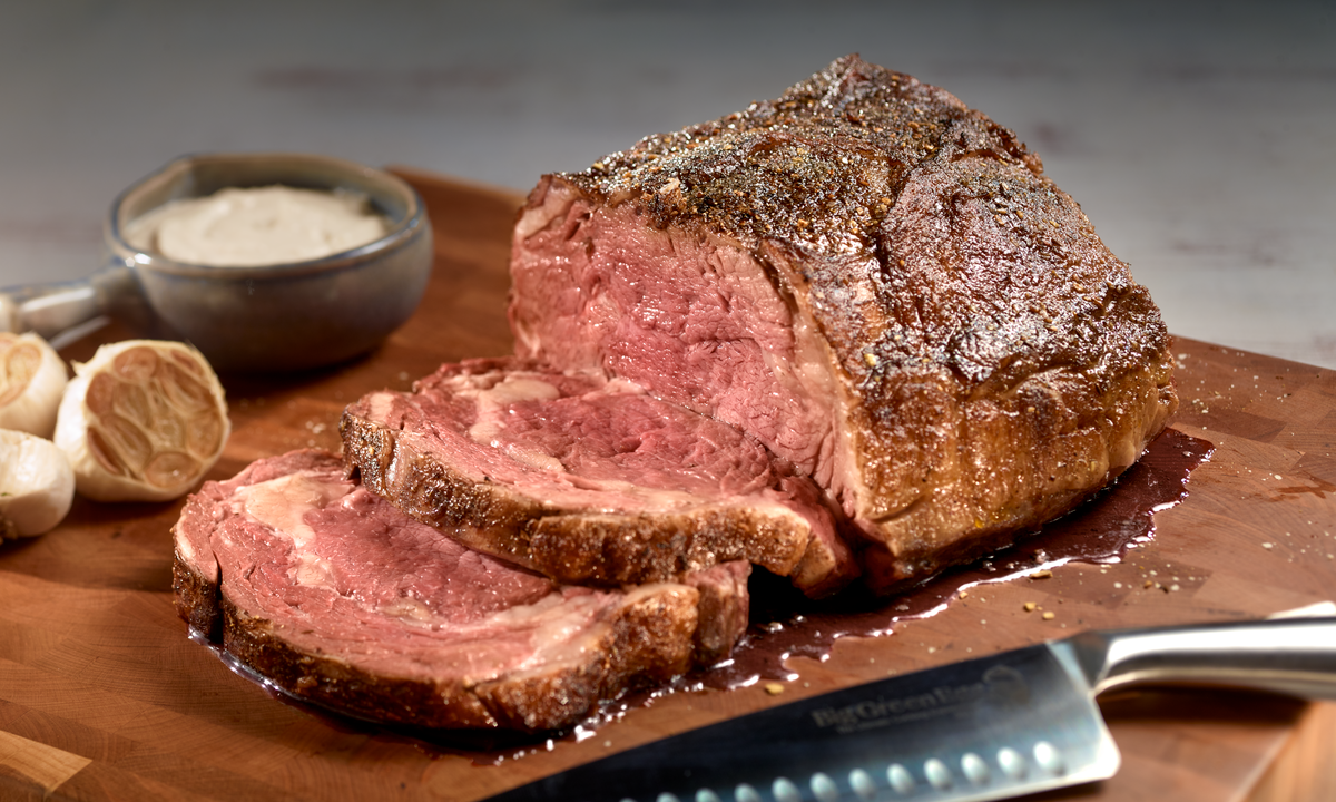 Herbed Butter Prime Rib