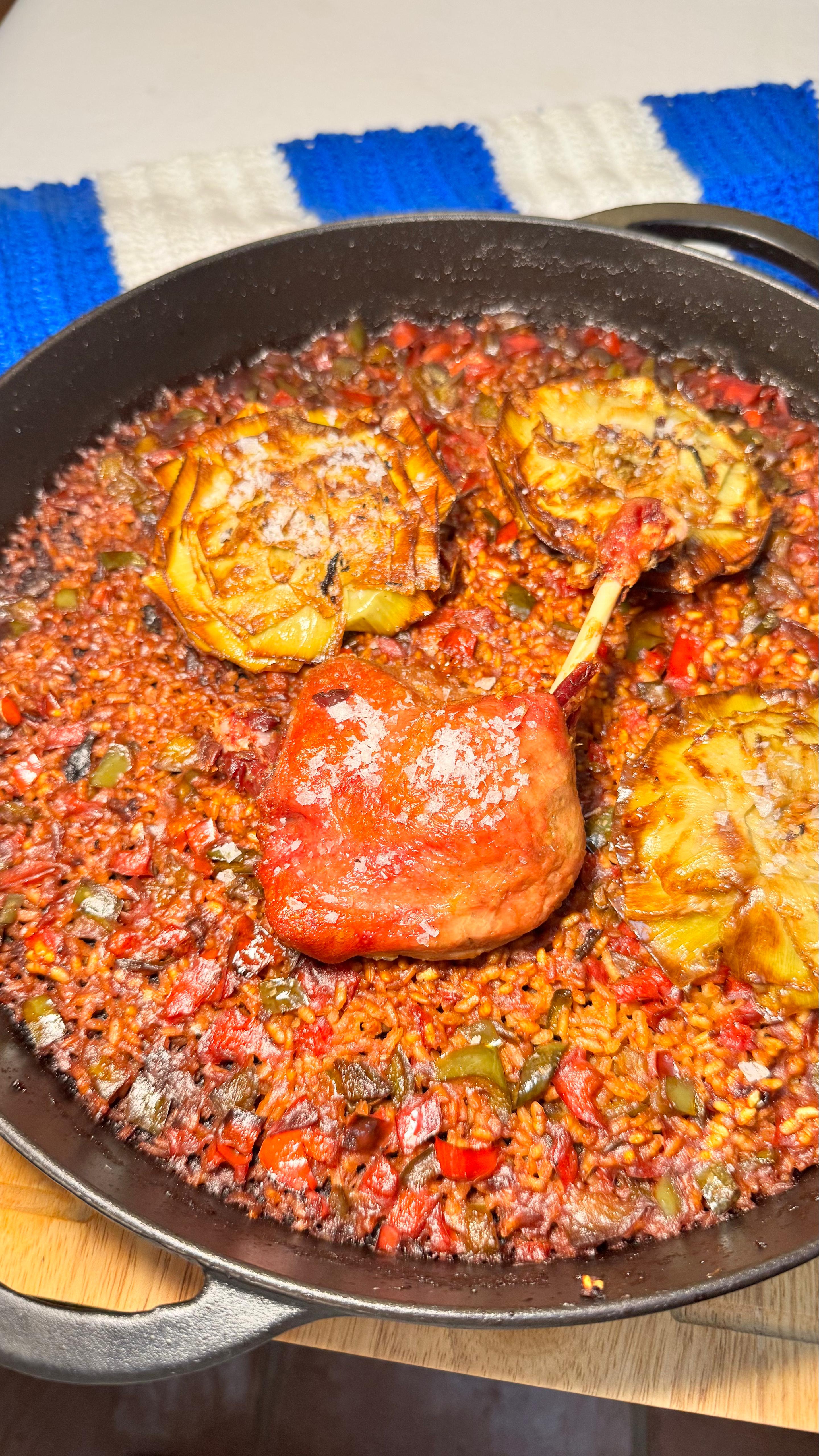 Duck Confit & Artichoke Rice