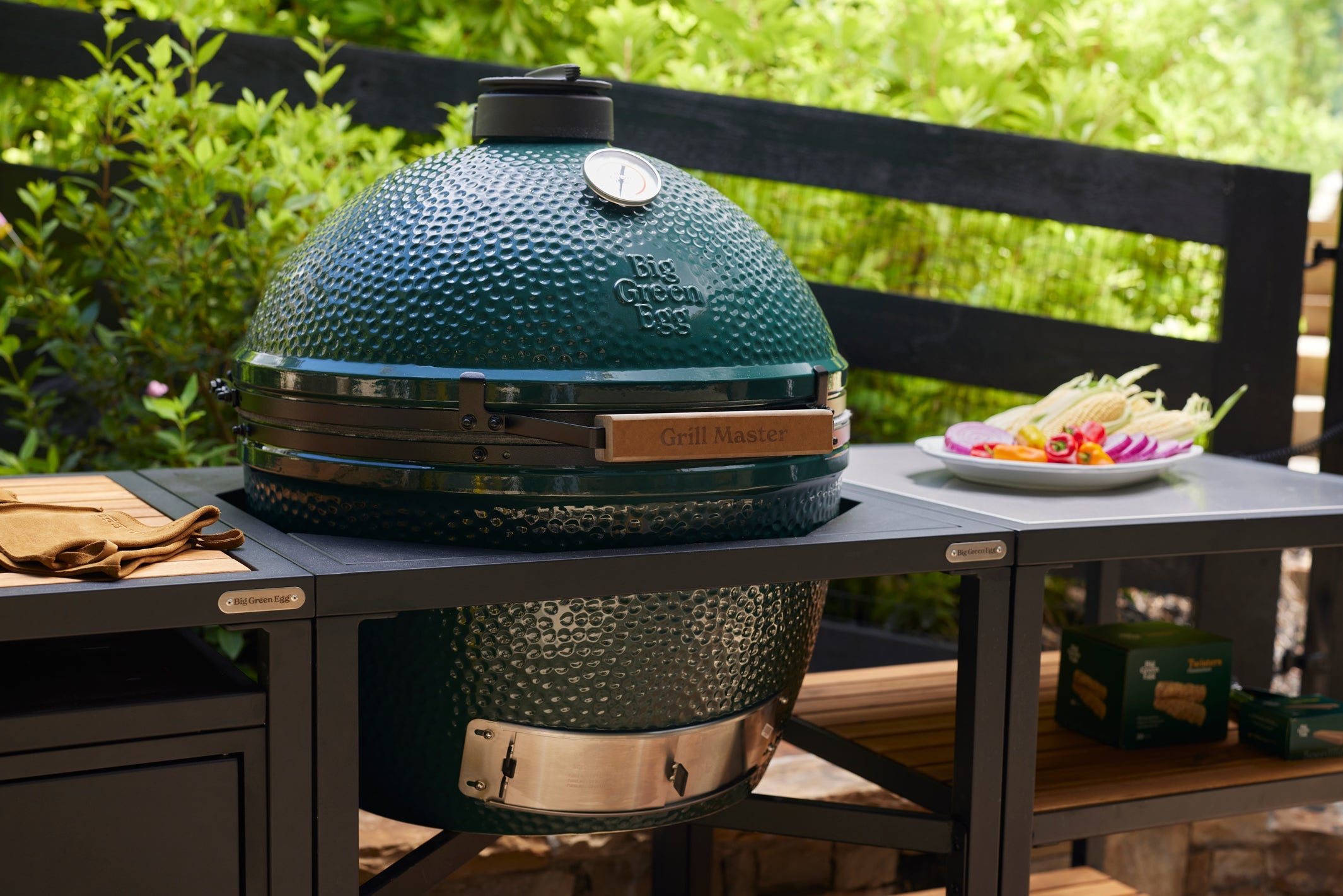 Big Green Egg Engraved Handle