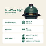 MiniMax Egg Specs