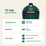 XL Egg Specs