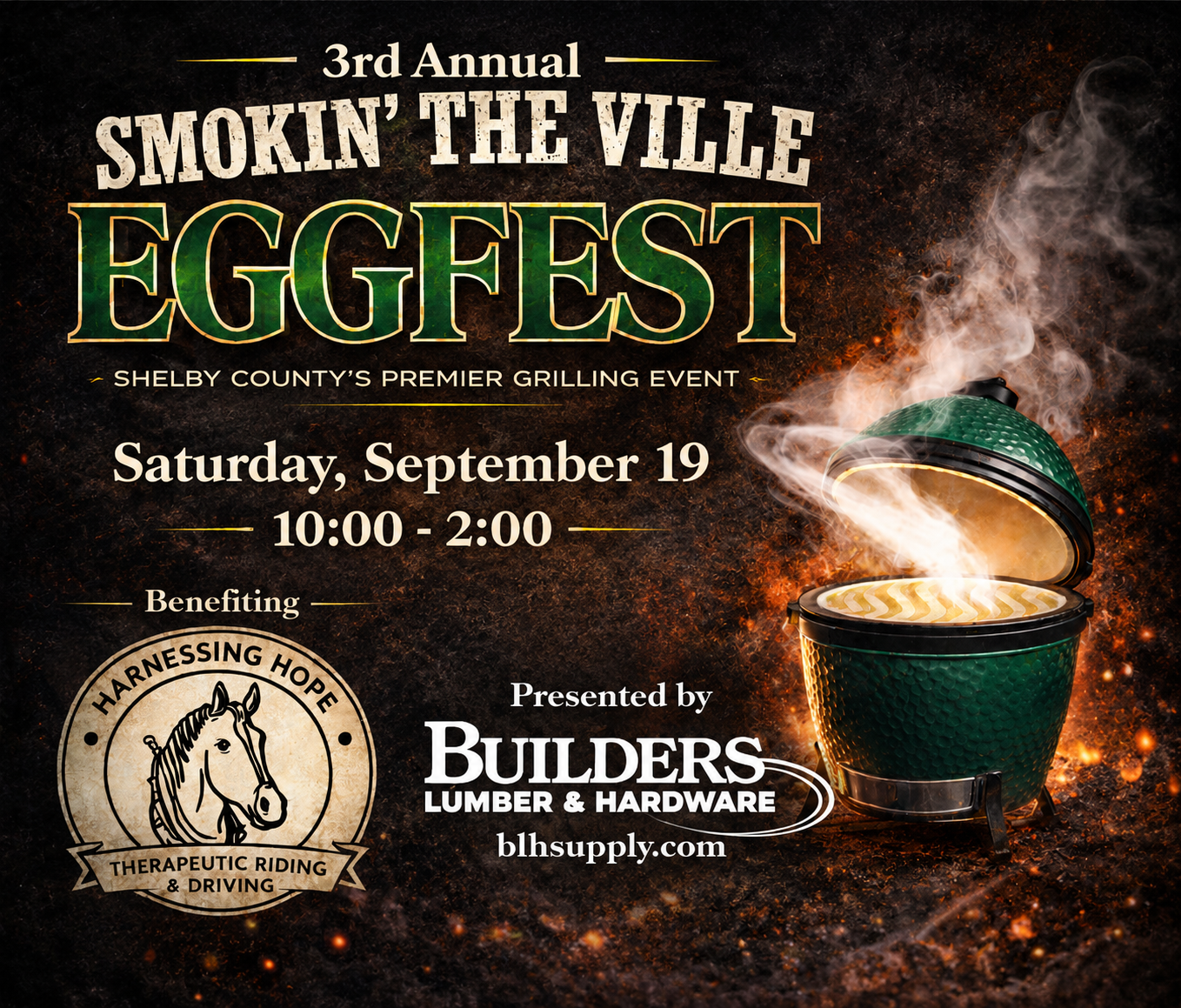 Shelby Eggfest promotional flyer