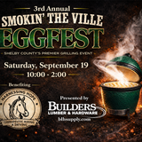 Shelby Eggfest promotional flyer