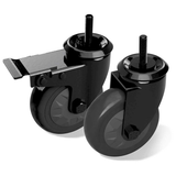 4 in Locking Caster Kit - Set of 2 (4 total)