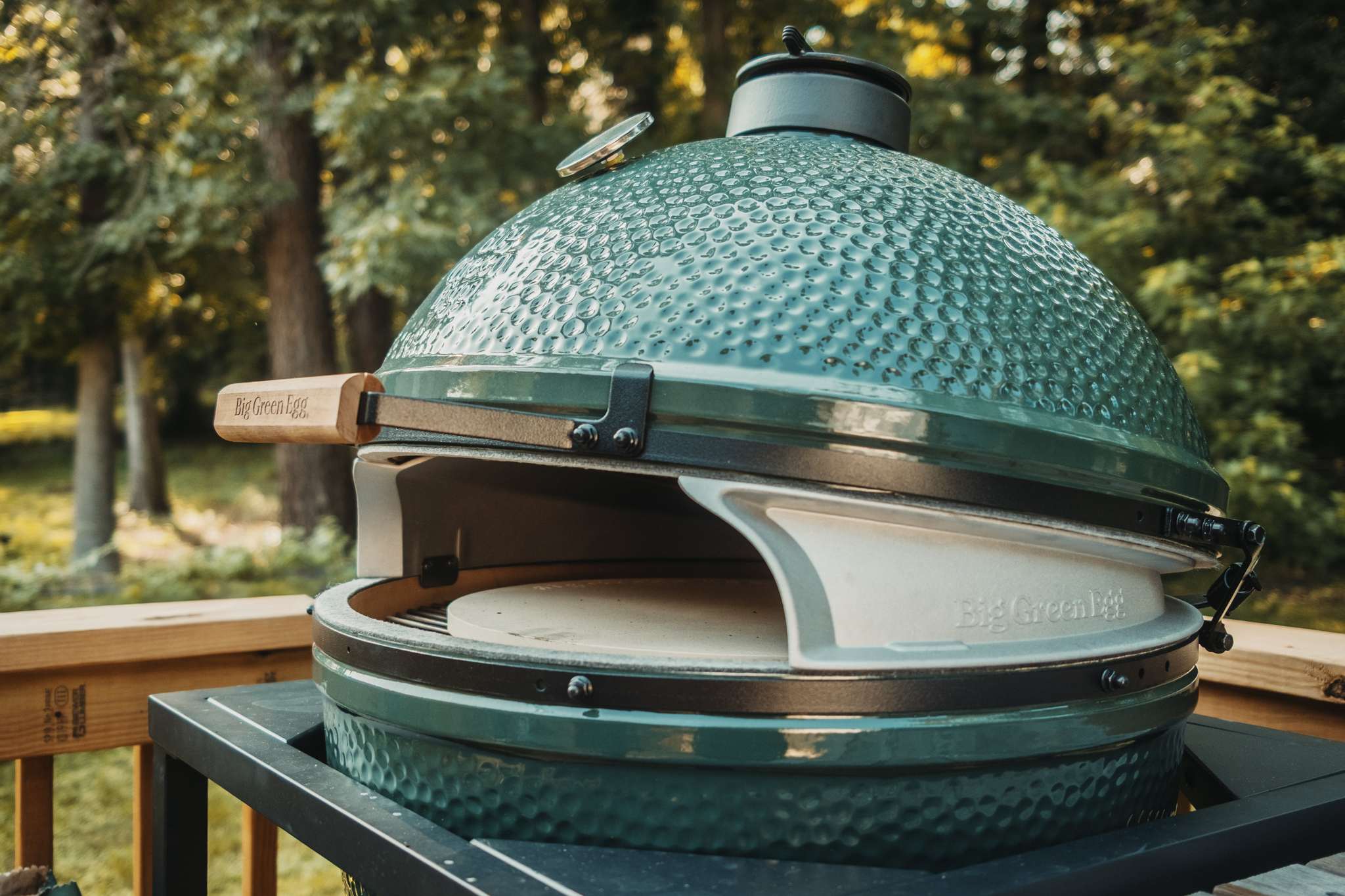 pizza wedge on grill