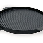 Cast Iron Dual Side Plancha Griddle groove side