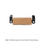 Blank wooden customer brown handle