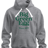 Big Green Egg Men's Gray Olsens Hoodie
