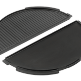 Half Moon Cast Iron Plancha Griddles (2XL, XL)