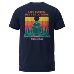Life Tastes Better Outside T-Shirt - Back