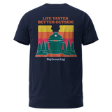 Life Tastes Better Outside T-Shirt - Back