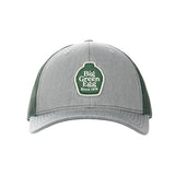 Big Green Egg Silhouette Green & Gray Hat