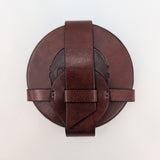 Leather Coasters EGG Silhouette