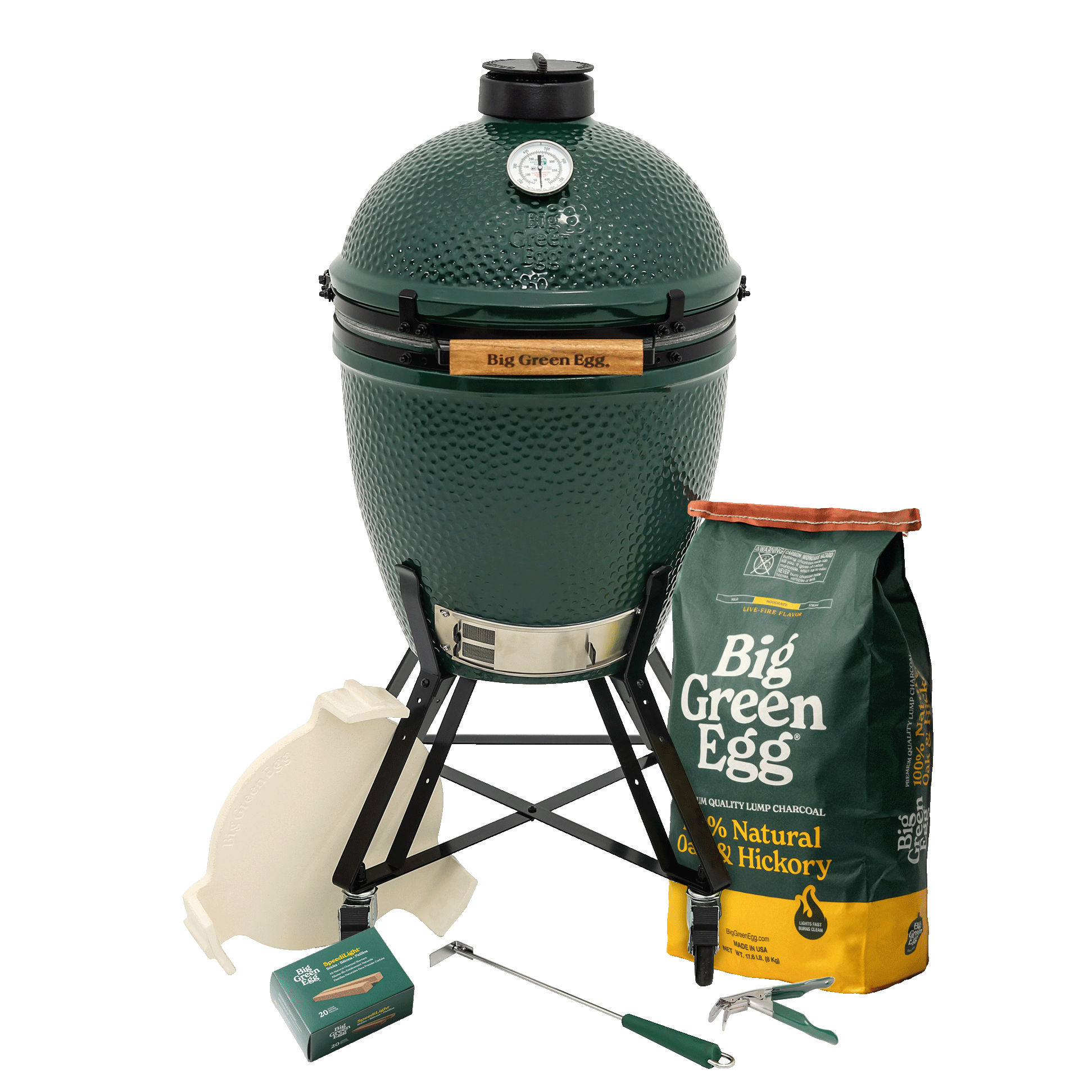 Large Big Green Egg in Nest Package
