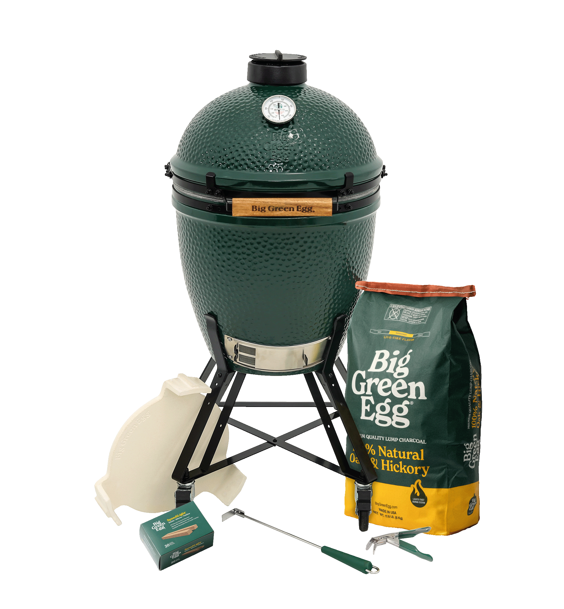 Large Big Green Egg in Nest Package