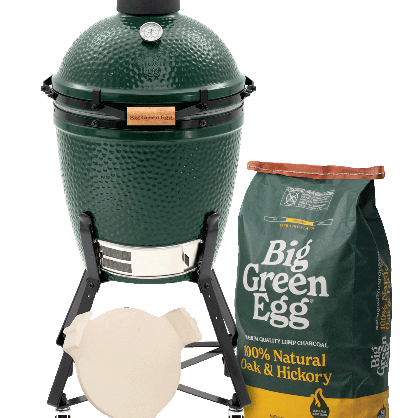 Medium Big Green Egg in Nest Package