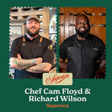 Chef Cam Flyod & Richard Wilson