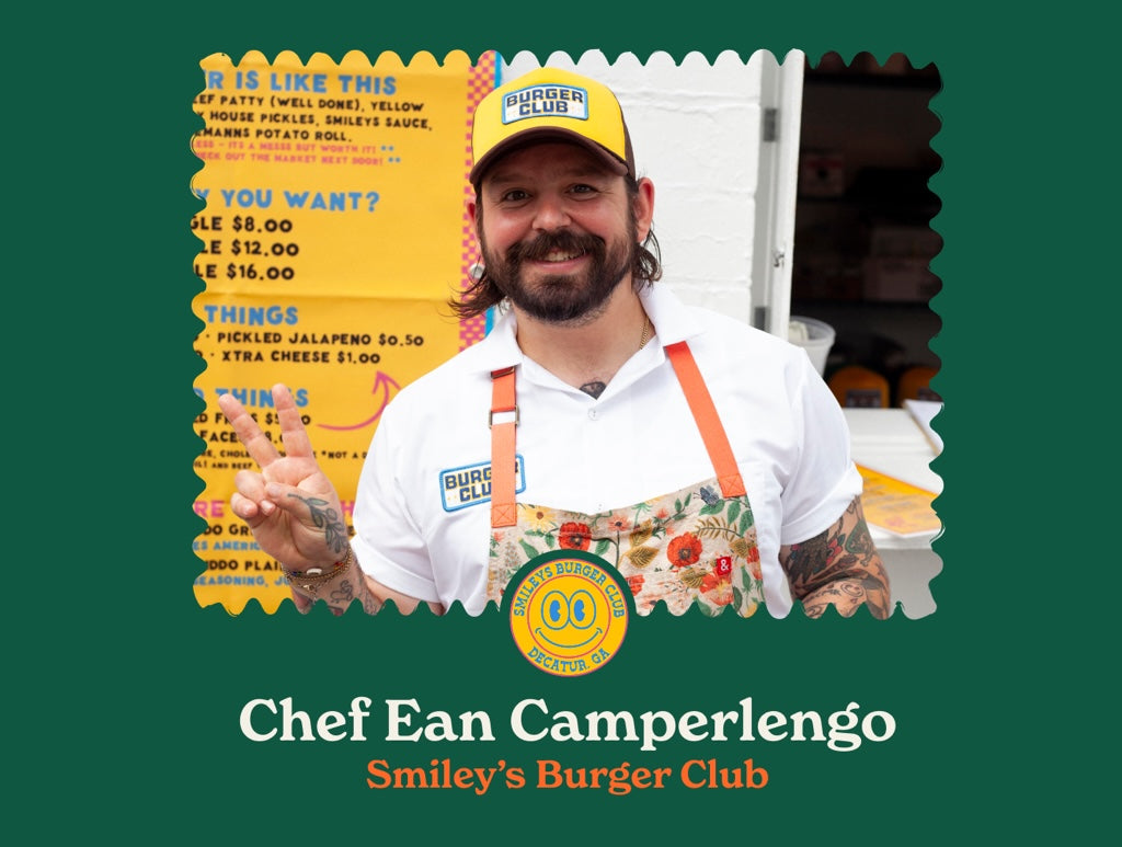 Chef Ean Camperlengo of Smiley's Burger Club