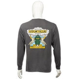 Charcoal 27th annual EGGtoberfest long sleeve tee