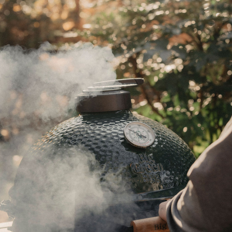 Smoking Big Green Egg
