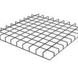 Stainless Steel Grid Insert for Modular Nest System