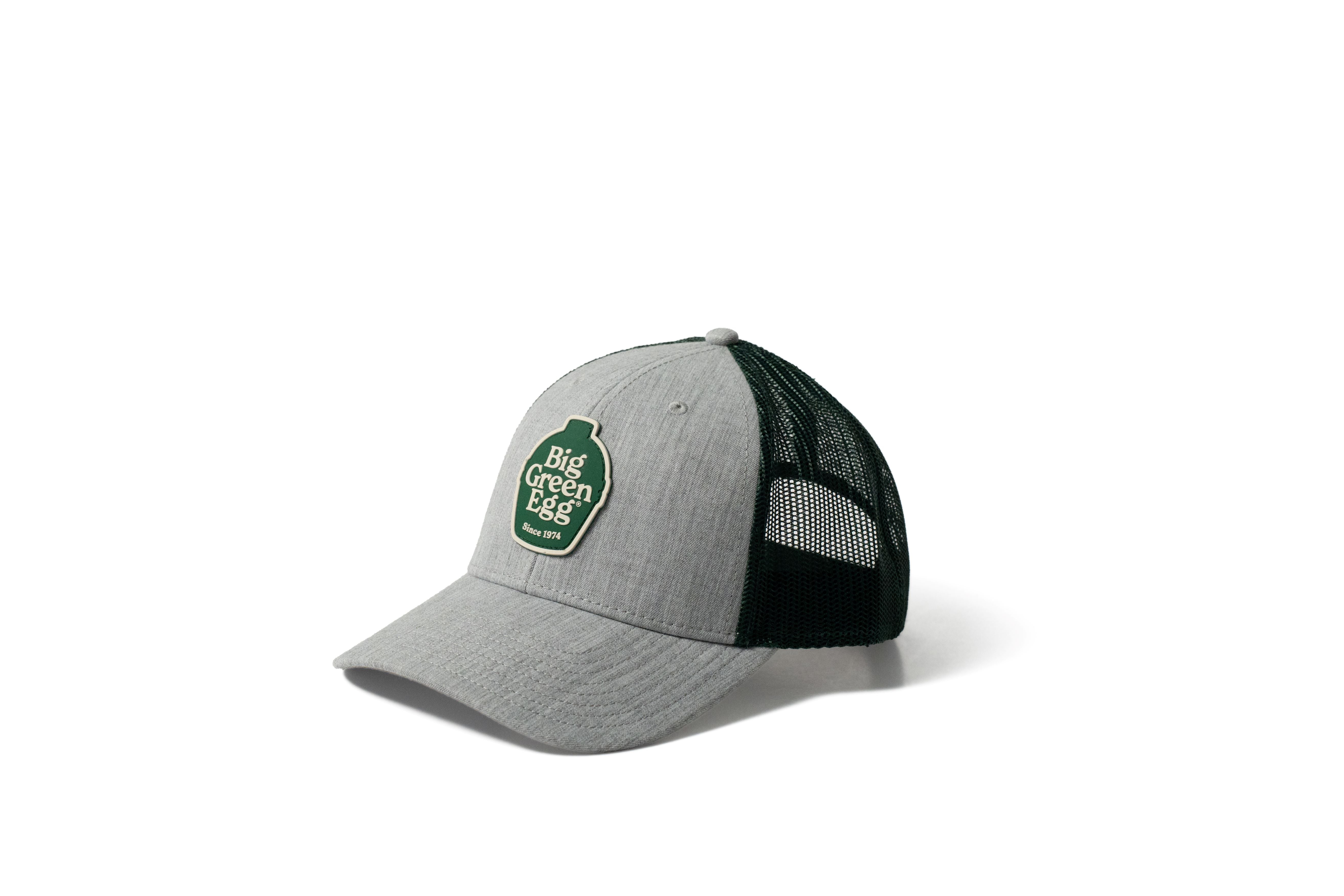 gray trucker hat