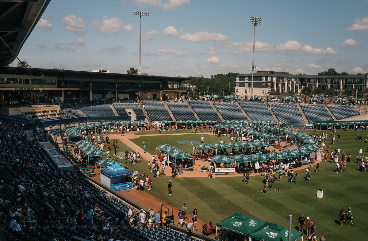 Wideshot of Eggtoberfest