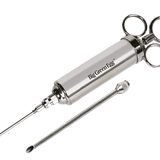 Professional Grade Flavor Injector, Stainless, Double Hole Design