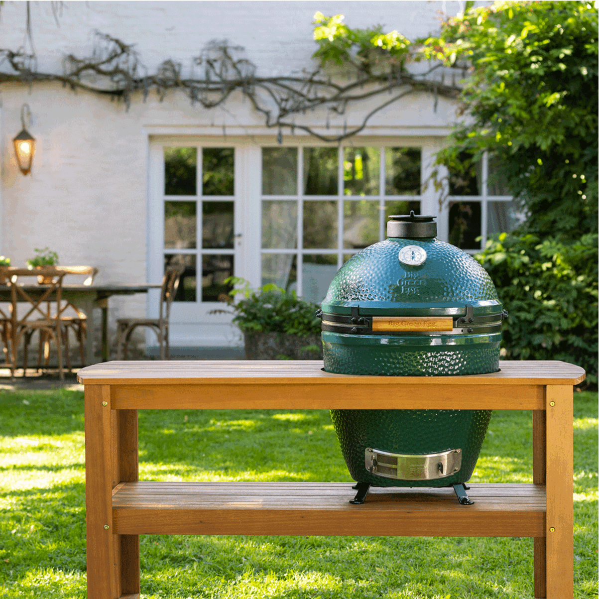 Big Green Eggs & Packages with Tables, Nests, and More