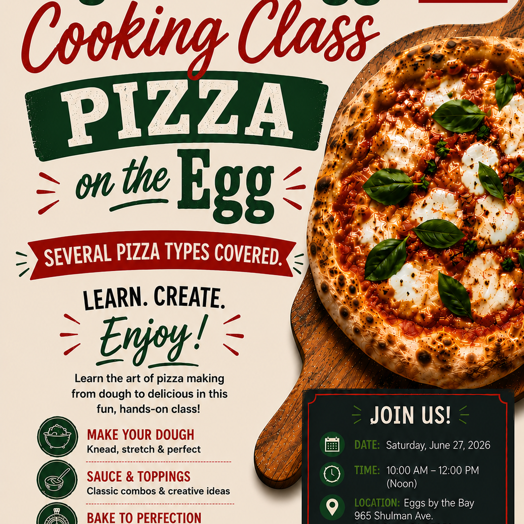 Artisan pizza class