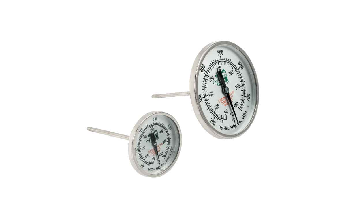 Green Egg Accessories Replacement Thermometer For Big Green Egg 3.3" Large Dial 150-900°F Temperature Egg