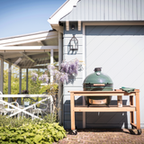 XL Big Green Egg in Acacia Table Package